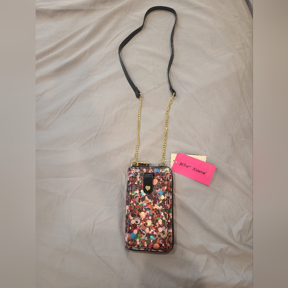 Betsey Johnson crossbody purse/wallet